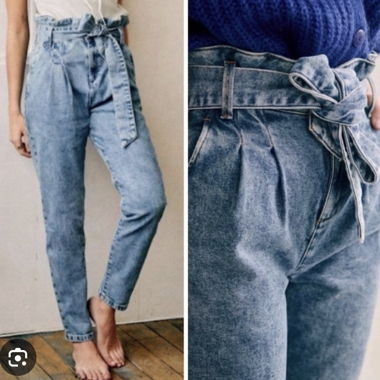Jeans Sézane vita alta T.34