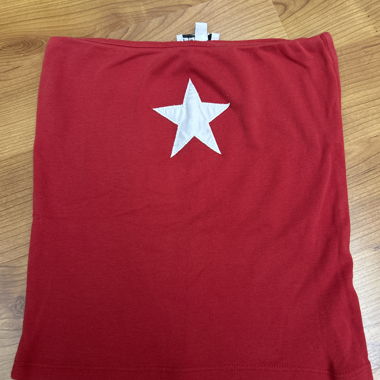 Red Top with Star
