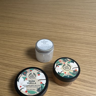 Body Butter and Body Scrub