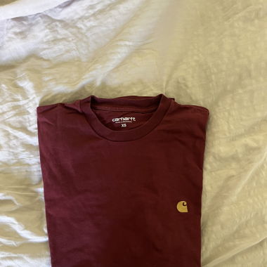 Carhartt manica lunga rossa