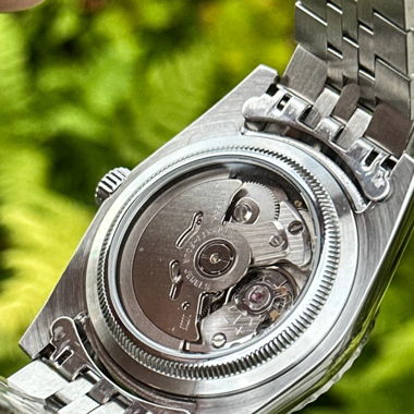 Seikmod Ice Blue Arabic - Fluted Bezel NH35 Aut.