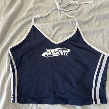 Crop-top sans manche 