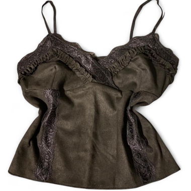Cute black crop top with lace
