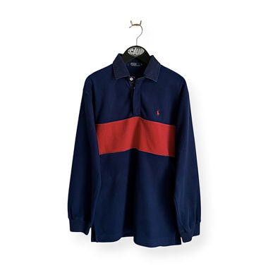 Polo polaire Ralph Lauren bleu marine