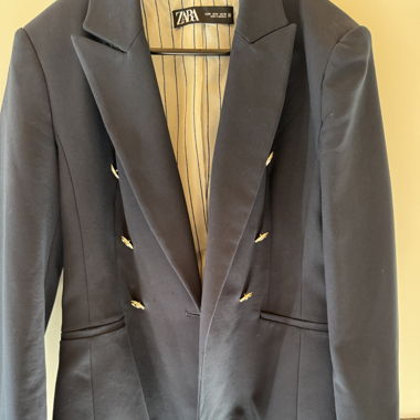Blazer bleu foncée Zara 