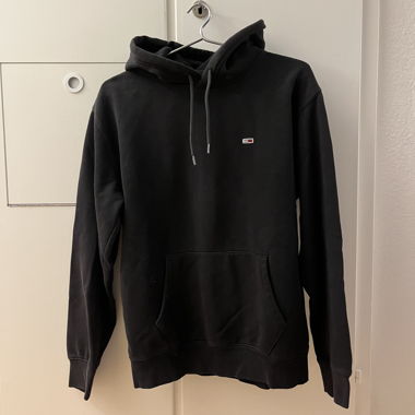 Tommy Jeans schwarzer Hoodie Gr. S