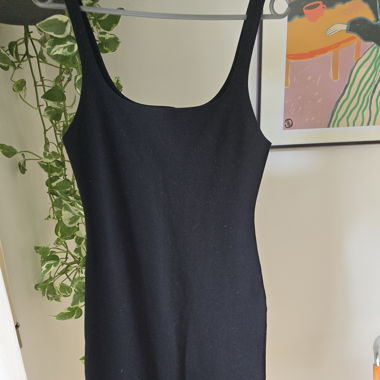 Kleid Schwarz Zara