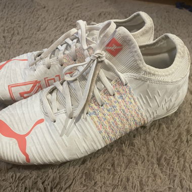 Scarpe da calcio Puma Bianco/Rosso