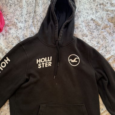 Hoodie Hollister noir