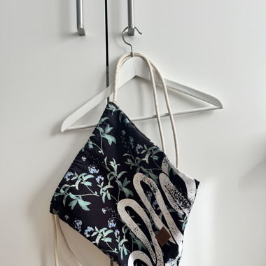 Gymbag Kollegg mit Blumenmuster