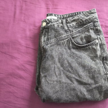 Schwarze Jeans, Grösse 44, guter Zustand