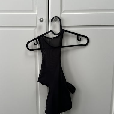 Body en mesh noir