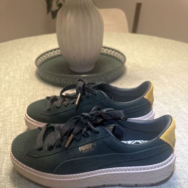 Sneaker Puma Suède Vert Mousse Taille 39