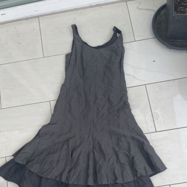 Grey Flowy Dress 