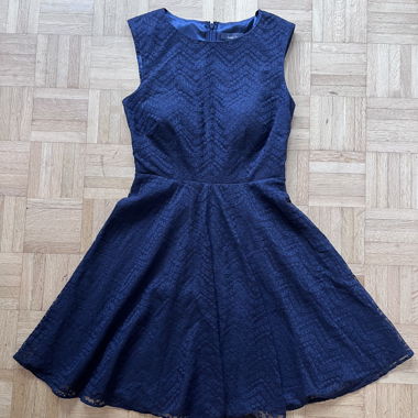 Cocktail Kleid Kurz in Navy Blue