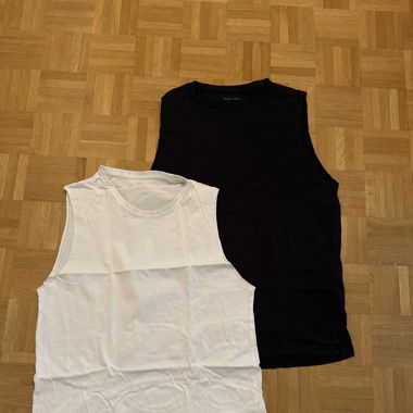 Ärmellose T-Shirts Gr. L