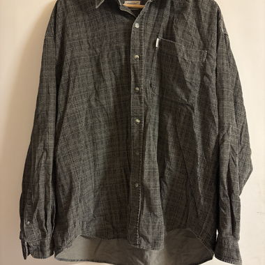 Checked men’s overshirt