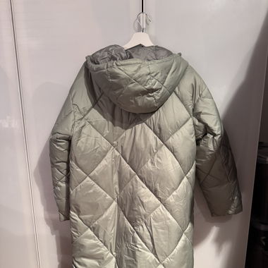 ZARA LONGLINE GESTEPPTE JACKE
