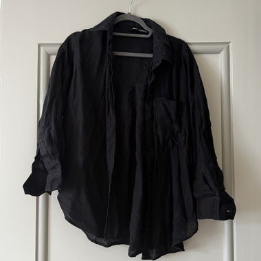 Zara Black Blouse