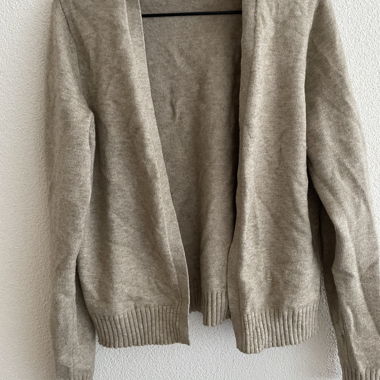 Beige cardigan
