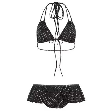 Set bikini a pois