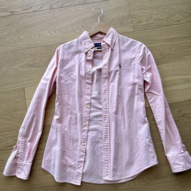 Pink Ralph Lauren Button-Down Shirt