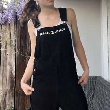 Karl Kani Black Cord Overall