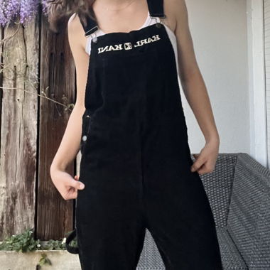 Karl Kani Black Cord Overall