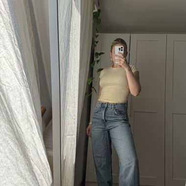 Zara Jeans Straight-Leg