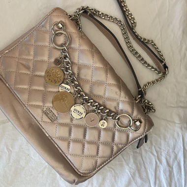 Guess Crossbody Bag Rose Gold