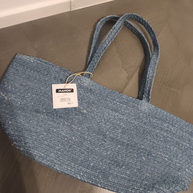 Sac de plage Manor bleu