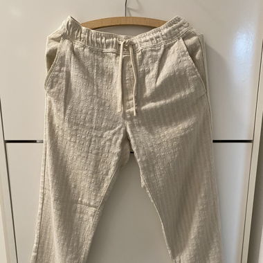 Lange, chillige Stoffhose