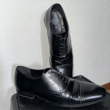 Scarpe in pelle nere 45