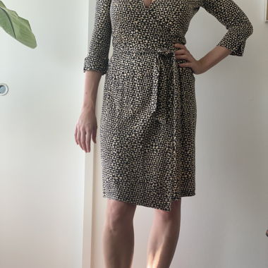 Robe portefeuille Diane von Furstenberg Justin