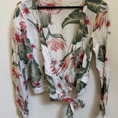 Summer Wrap Blouse