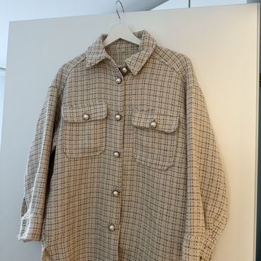 Giacca-camicia - beige