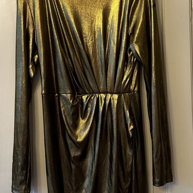 Abito Justcavalli Oro Metallizzato