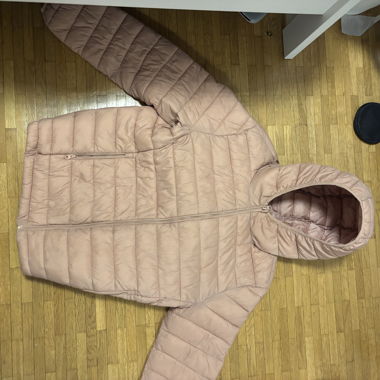 Cappotto invernale rosa