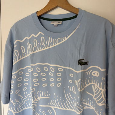 T-shirt Lacoste blu