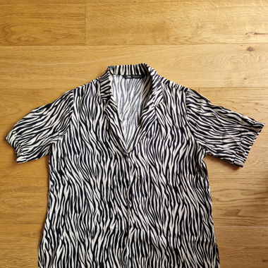 Zebra Print Top