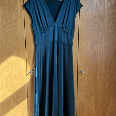 Mango Midikleid Grün Petrol