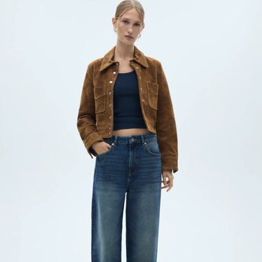 Mango Jeans dunkelblau