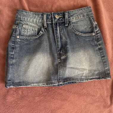 Jeans Minirock