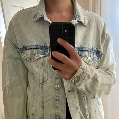 Jeansjacke , jeans jacke washed out