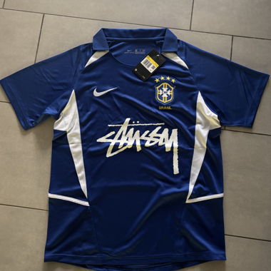 Nike Stüssy Brasil Trikot blau
