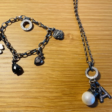 Thomas Sabo Silber-Charms Armband und Halskettenset