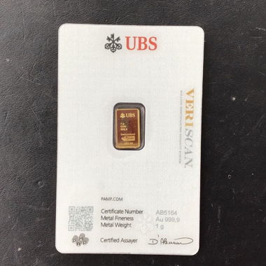 UBS Goldbarren 1 g