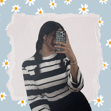 Maglietta a maniche lunghe a righe H&M