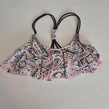 Bikini-Top mit Muster