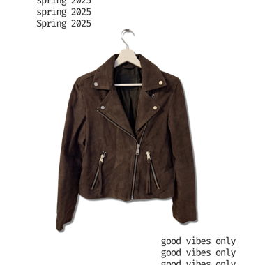 All Saint Leder Jacke